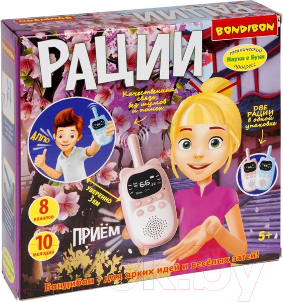 Изображение товара Рация игрушечная Bondibon Кошки / ВВ5402