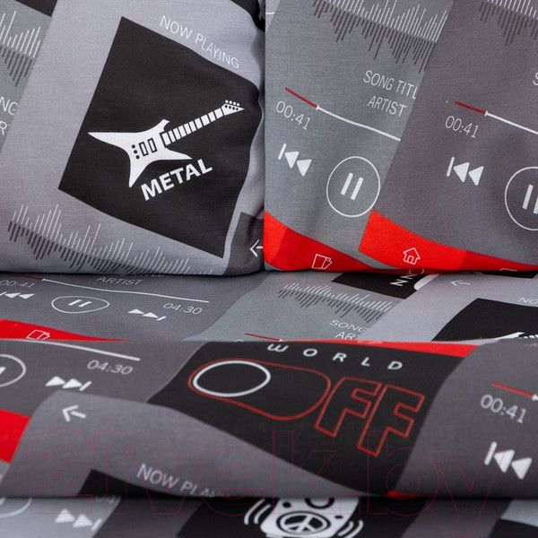 Изображение товара Комплект постельного белья Этель Music / 7533806