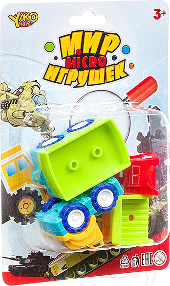 Изображение товара Игрушка-конструктор Yako Мир micro игрушек Г93848
