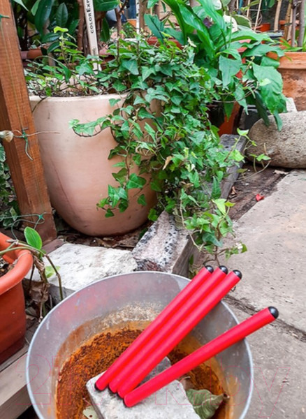 Изображение товара Набор для подвязки растений Чудесный Сад BST-021.R (красный, 4шт)