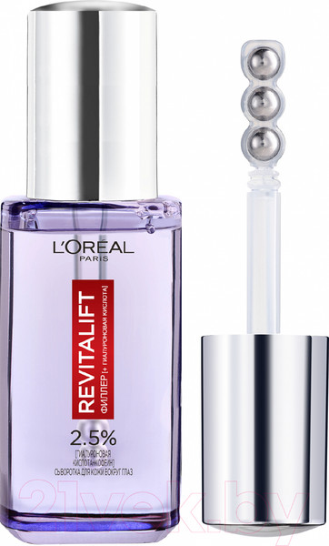 Изображение товара Сыворотка для век L'Oreal Paris Dermo Expertise Revitalift Филлер 2.5% Гиалуроновая кислота (20мл)