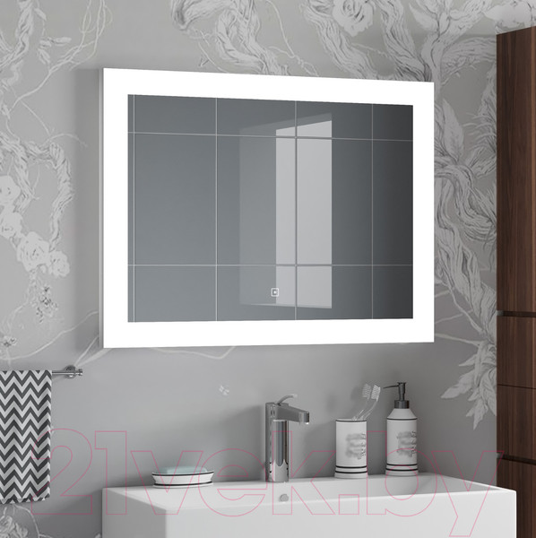 Изображение товара Зеркало Континент Relax Led 90x70