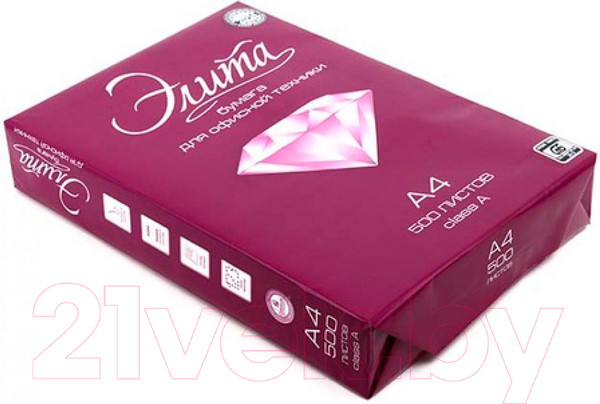 Изображение товара Бумага Элита А4 (80г/м2, 500л)