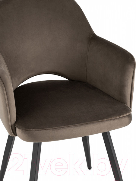 Изображение товара Стул Stool Group Венера / MC16-2F KD HLR-49 (велюр коричневый)
