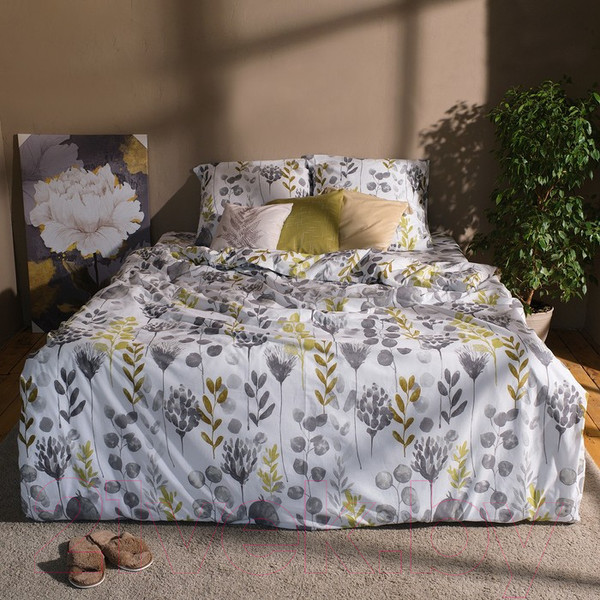 Изображение товара Комплект постельного белья Этель Flora And Spring 1.5 сп / 7533771