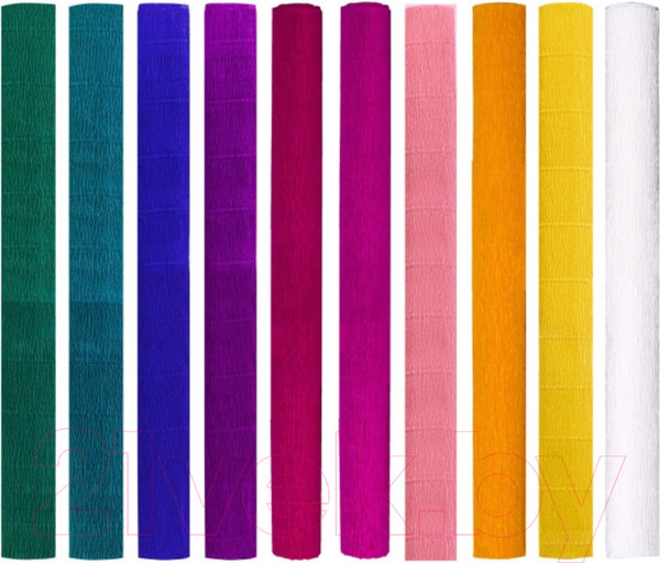 Изображение товара Набор бумаги для оформления подарков Остров Сокровищ Для флористики / 112555 (10 рулонов, интенсив)