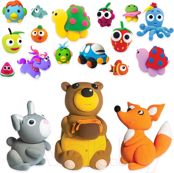 Изображение товара Пластилин легкий Юнландия 105907 (36цв)