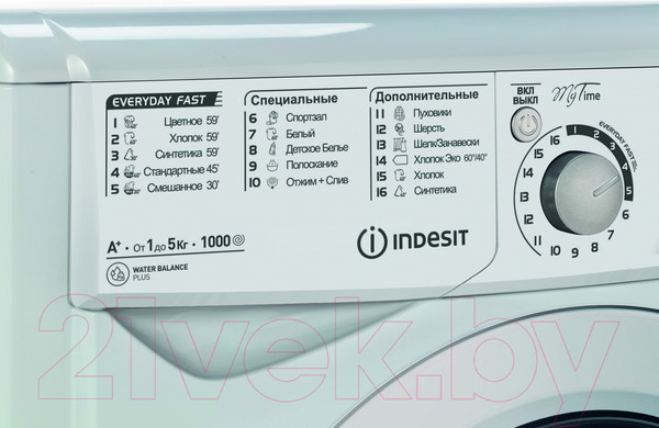 Изображение товара Стиральная машина Indesit EWSD 51031 BY