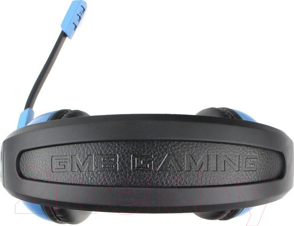 Изображение товара Наушники-гарнитура Gembird MHS-G55 (черный/синий)