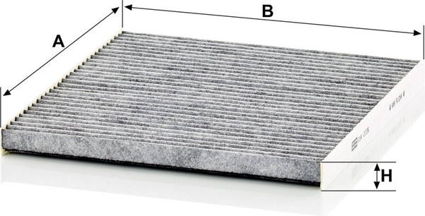 Изображение товара Салонный фильтр Mann-Filter CUK2336
