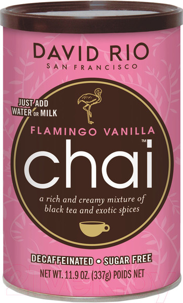 Изображение товара Чай растворимый David Rio Flamingo Vanilla Sugar-Free (337г)