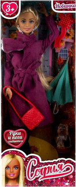 Изображение товара Кукла с аксессуарами Карапуз София / 66001-F8-S-BB