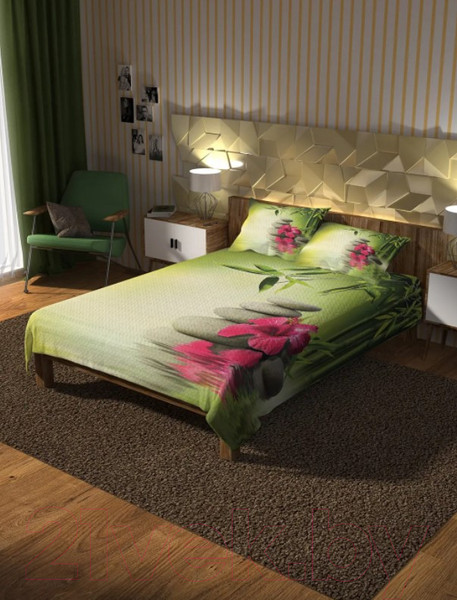 Изображение товара Набор текстиля для спальни JoyArty Территория комфорта / bcsl_12510 (220x235)