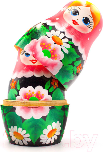 Изображение товара Матрешка сувенирная Брестская Фабрика Сувениров С нарисованным вручную цветок сакуры 7016