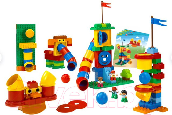 Изображение товара Конструктор Lego Набор с трубками Duplo 9076