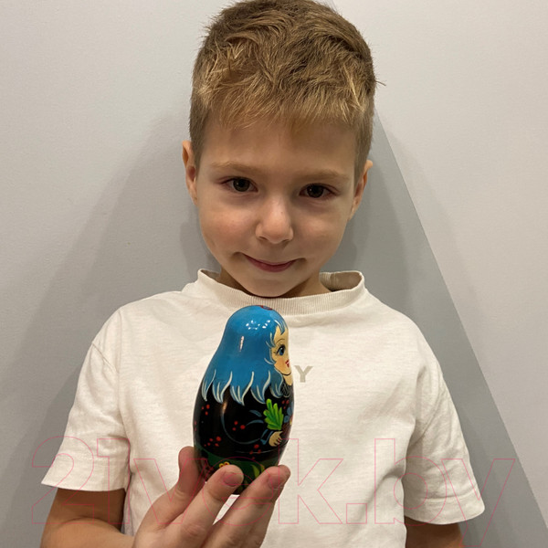 Изображение товара Матрешка сувенирная Брестская Фабрика Сувениров В виде персонажей из сказки Приключения Буратино 5161