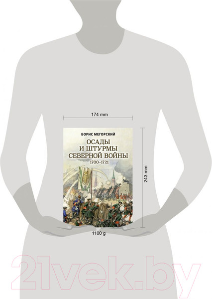 Изображение товара Книга Эксмо Осады и штурмы Северной войны 1700-1721 гг. (Мегорский Б.В.)