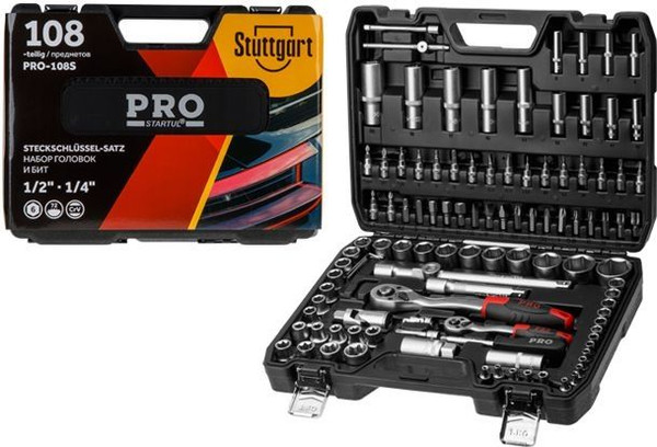 Изображение товара Универсальный набор инструментов Startul Pro Stuttgart PRO-108S