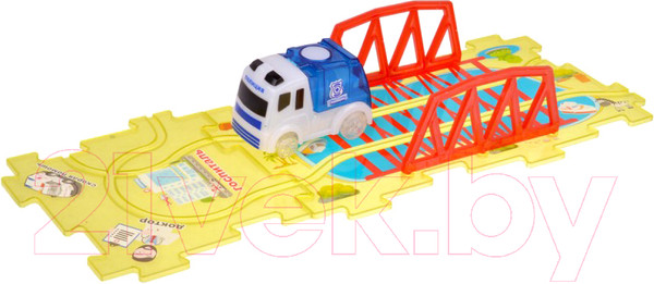 Изображение товара Автомобиль игрушечный Penbu Поле-пазл с машинкой / 2044545-5562