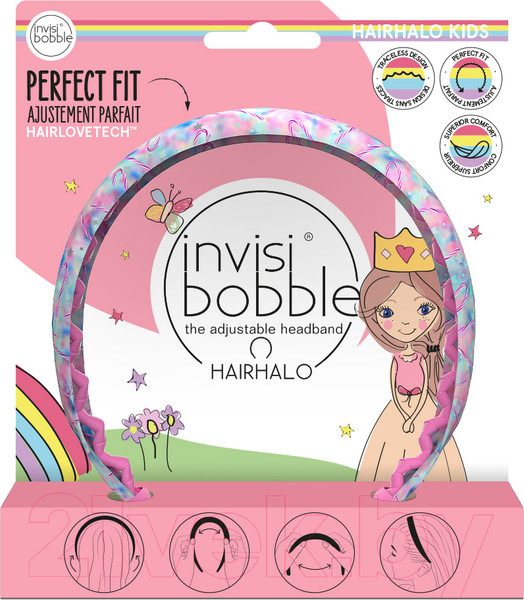 Изображение товара Обруч для волос Invisibobble Hairhalo Cotton Candy Dreams