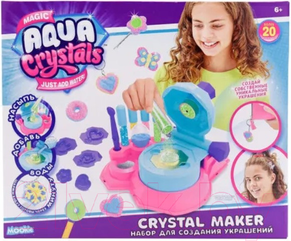 Изображение товара Набор для выращивания кристаллов Aqua Crystals Студия. Базовый / AC1676