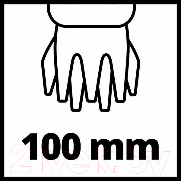 Изображение товара Кусторез аккумуляторный Einhell GE-CG 18/100 Li T Solo (3410310)