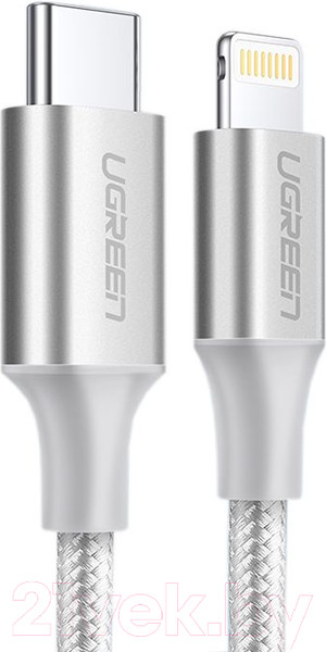 Изображение товара Кабель Ugreen US304 / 70524 (1.5м, серебристый)
