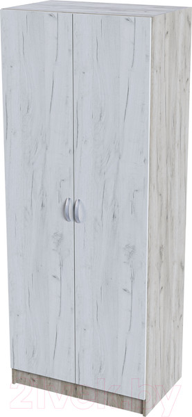 Изображение товара Шкаф Стендмебель Басса ШК-556 (дуб крафт белый/дуб крафт серый)