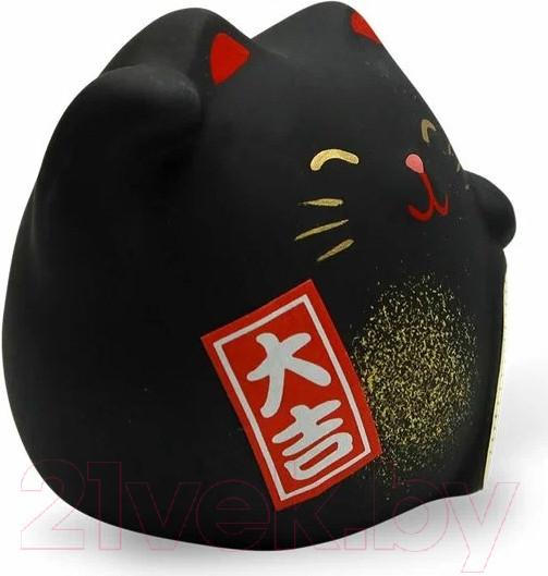 Изображение товара Статуэтка Hatamoto Манэки Кот / MK-01 (черный)