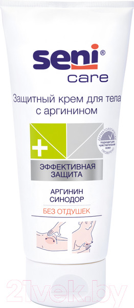 Изображение товара Крем для тела Seni Care Аргинин и Синодор Защитный (200мл)