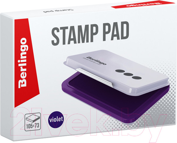 Изображение товара Подушка штемпельная Berlingo KDp_71057 (фиолетовый)