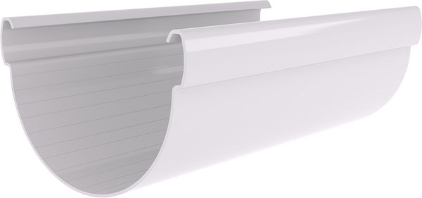 Изображение товара Желоб Grand Line Дизайн 135 ПВХ RAL 9003 (3м, белый)