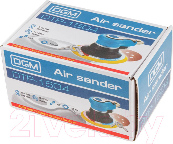Изображение товара Пневмошлифмашина DGM DTP-1504