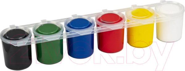 Изображение товара Акриловые краски Остров Сокровищ 191688 (6цв)