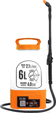 Изображение товара Опрыскиватель аккумуляторный Daewoo Power DSA 6Li