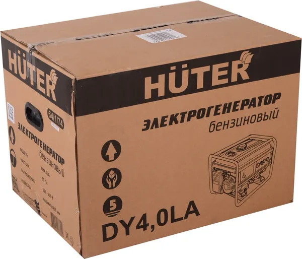 Изображение товара Бензиновый генератор Huter DY4.0LA (64/1/74)