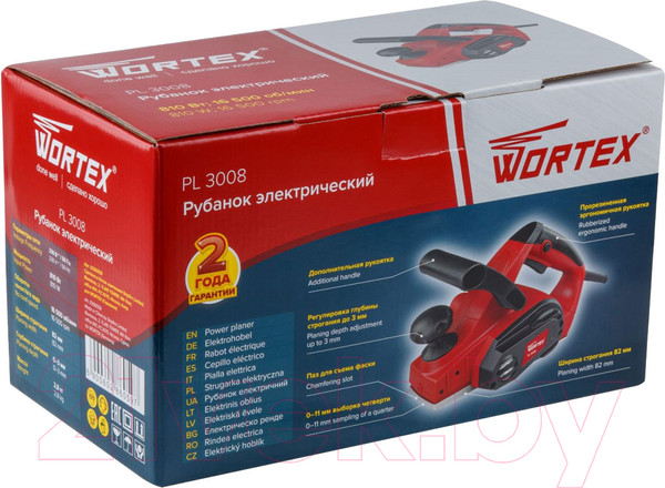 Изображение товара Электрорубанок Wortex PL 3008 0330059