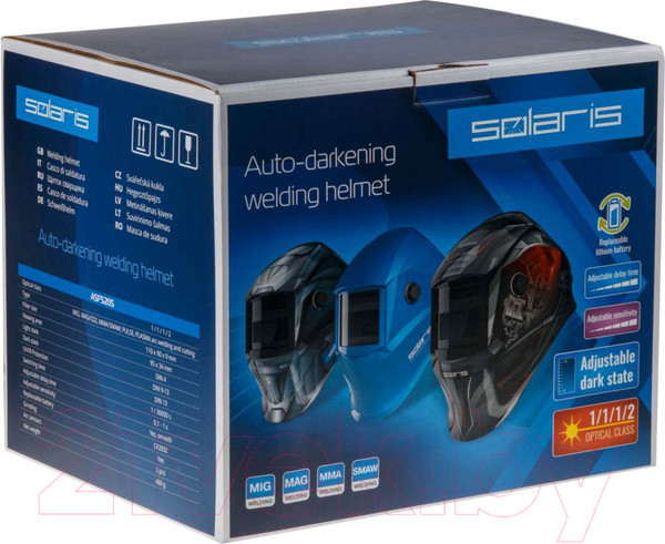 Изображение товара Сварочная маска Solaris ASF520S.CMR