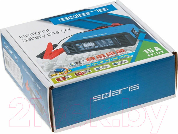Изображение товара Пуско-зарядное устройство Solaris Digital CH-161 CH161D11