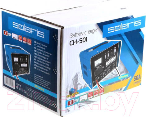 Изображение товара Зарядное устройство для аккумулятора Solaris CH-502 CH502011