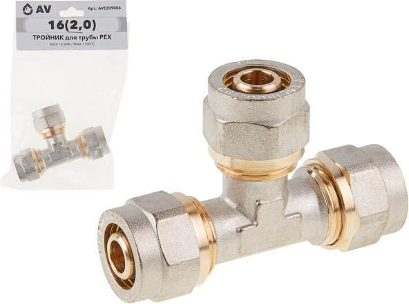 Изображение товара Тройник AV Engineering AVE309006