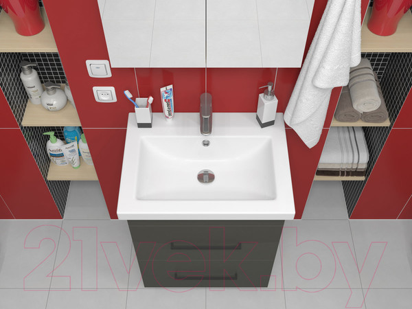 Изображение товара Тумба под умывальник Какса-А Hotel 60 / 004742