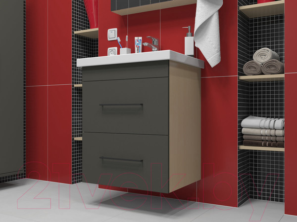 Изображение товара Тумба под умывальник Какса-А Hotel 60 / 004742