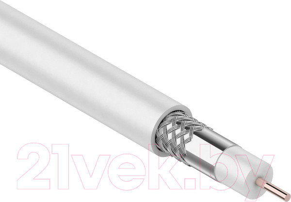 Изображение товара Кабель PROconnect RG-59U / 01-2621 (100м, белый)
