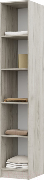 Изображение товара Шкаф-пенал Стендмебель Гармония ПН-601-М (дуб крафт белый/дуб крафт серый)