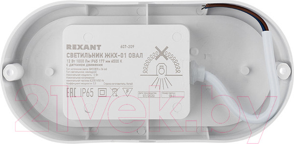Изображение товара Светильник ЖКХ Rexant ЖКХ-01 Овал / 607-209