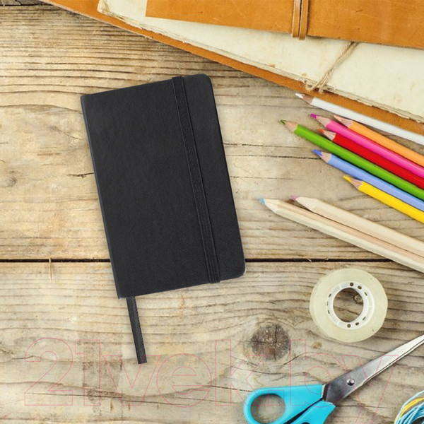 Изображение товара Скетчбук Brauberg Art Classic / 113180 (черный, белая бумага)