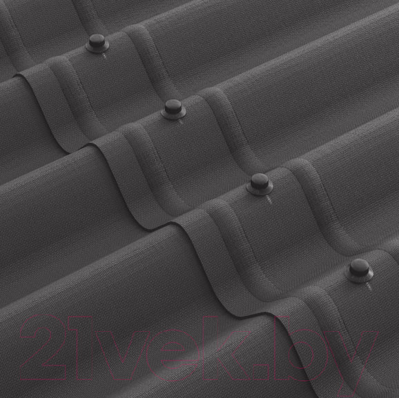 Изображение товара Лист кровельный Onduline Smart P2220Ru (1950х950, антрацитово-серый)