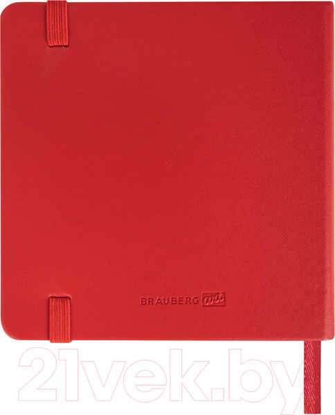 Изображение товара Скетчбук Brauberg Art Classic / 113190 (красный, слоновая кость)
