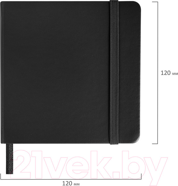 Изображение товара Скетчбук Brauberg Art Classic / 113191 (черный, слоновая кость)